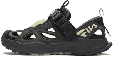 (Preschool) FILA Comfort Sandal 'Black Green' K55B423801FBD (Preschool) FILA Comfort Sandal 'Black Green' K55B423801FBD