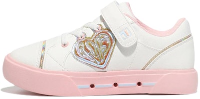 (Preschool) FILA Como 'White Low-Top' 3XM02354F_650 (Preschool) FILA Como 'White Low-Top' 3XM02354F_650
