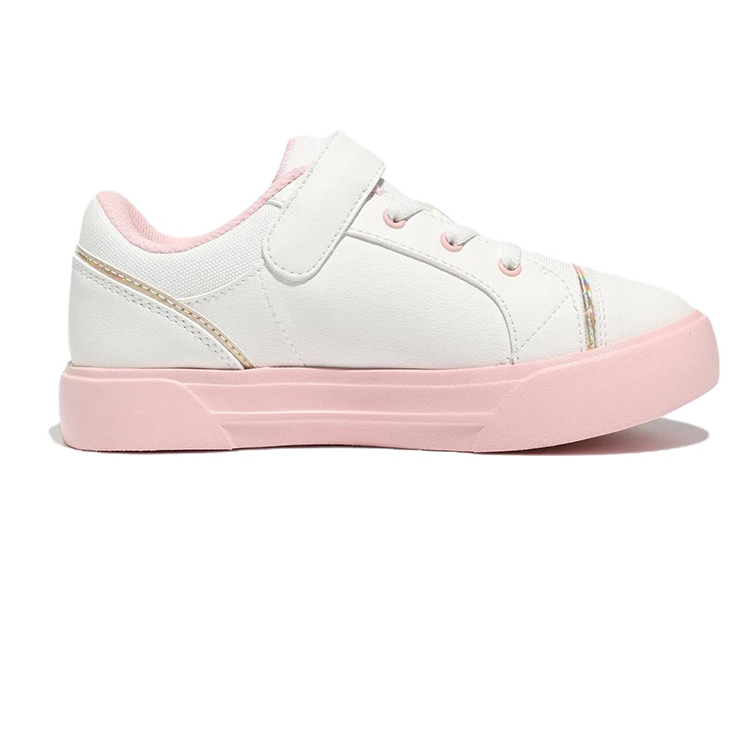 Order 兒童 FILA斐樂 Como 耐磨輕便 低幫 兒童板鞋 白色