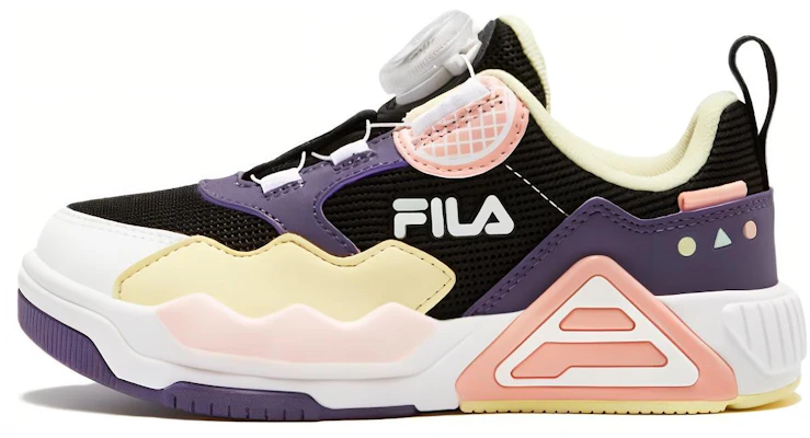 (Preschool) FILA Court Deluxe 'Black Academy Purple' K14B331303FBC Buy (Preschool) FILA Court Deluxe 'Black Academy Purple' K14B331303FBC