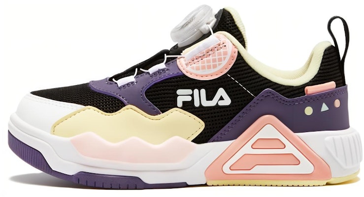 (Preschool) FILA Court Deluxe 'Black Academy Purple' K14B331303FBC Buy (Preschool) FILA Court Deluxe 'Black Academy Purple' K14B331303FBC
