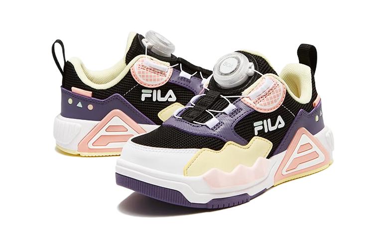 Lookbook (Preschool) FILA Court Deluxe 'Black Academy Purple' K14B331303FBC