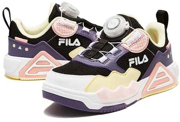 (Preschool) FILA Court Deluxe 'Black Academy Purple' K14B331303FBC Lookbook (Preschool) FILA Court Deluxe 'Black Academy Purple' K14B331303FBC
