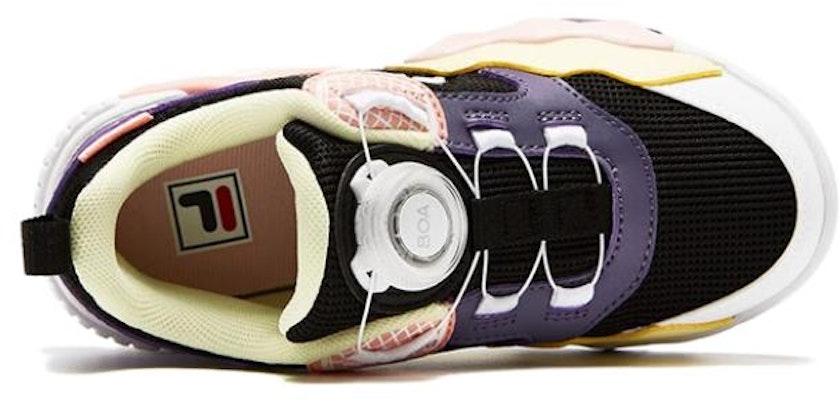 (Preschool) FILA Court Deluxe 'Black Academy Purple' K14B331303FBC Purchase (Preschool) FILA Court Deluxe 'Black Academy Purple' K14B331303FBC