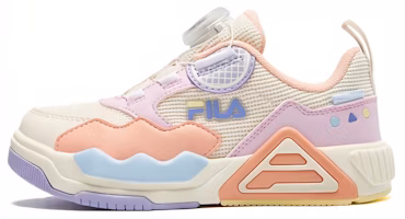 (Preschool) FILA Court Deluxe 'Milk Lavender' K14B331303FGL (Preschool) FILA Court Deluxe 'Milk Lavender' K14B331303FGL