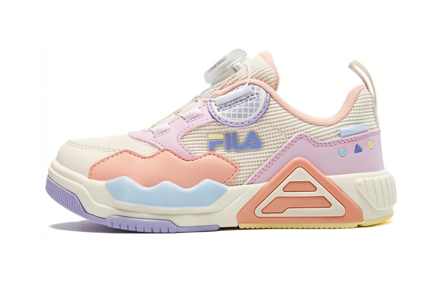 (Preschool) FILA Court Deluxe 'Milk Lavender' K14B331303FGL