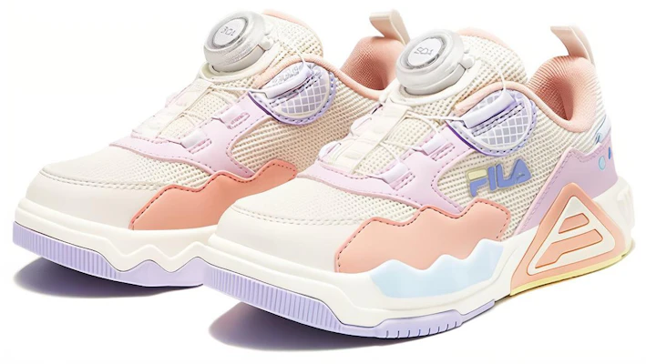 (Preschool) FILA Court Deluxe 'Milk Lavender' K14B331303FGL Order (Preschool) FILA Court Deluxe 'Milk Lavender' K14B331303FGL