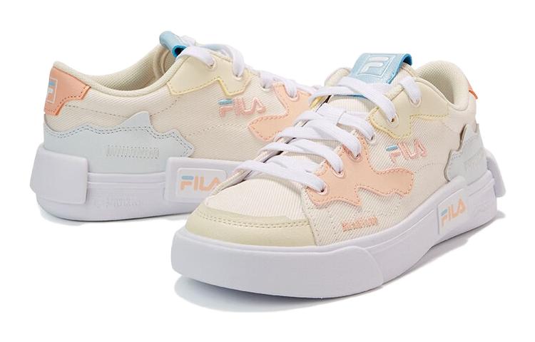 Shop (Preschool) FILA Court Deluxe 'Milk White Peach Pink' K15B321303FGT