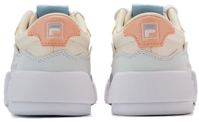 (Preschool) FILA Court Deluxe 'Milk White Peach Pink' K15B321303FGT Details for (Preschool) FILA Court Deluxe 'Milk White Peach Pink' K15B321303FGT
