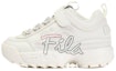 Buy 兒童 FILA斐樂 Kids Disruptor 2 防滑耐磨 低幫 運動休閒鞋 米白色