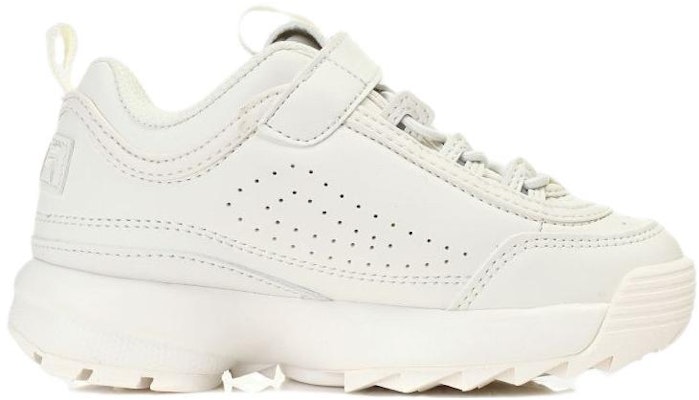 兒童 FILA斐樂 Kids Disruptor 2 防滑耐磨 低幫 運動休閒鞋 米白色 Order 兒童 FILA斐樂 Kids Disruptor 2 防滑耐磨 低幫 運動休閒鞋 米白色