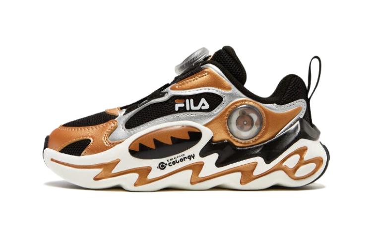 Buy (Preschool) FILA Disruptor 'Black Silver Grey' K14B331107FBS