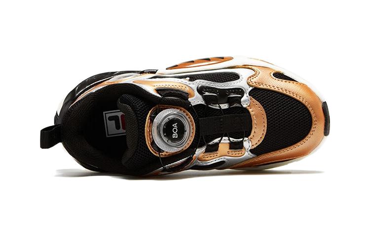 Shop (Preschool) FILA Disruptor 'Black Silver Grey' K14B331107FBS