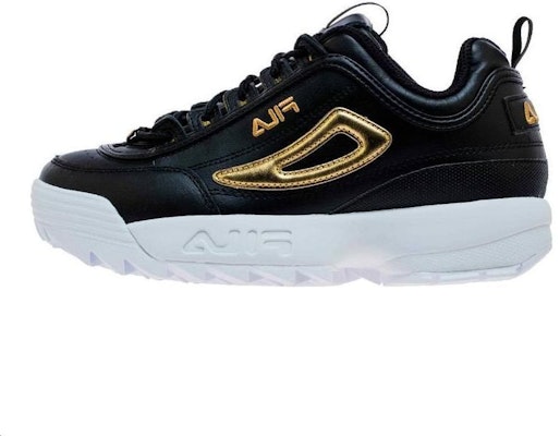 Fila Disruptor Fila Black And Gold Trainers Buy (Youth) FILA