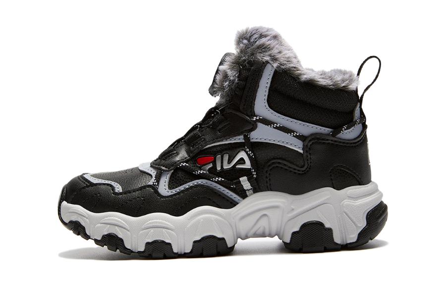 (Preschool) FILA Fluid Boots 'Black Velvet Warmth' K14B343906FBK