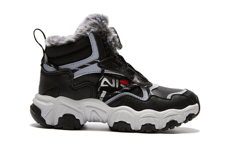 Order (PS) FILA Fluid Laarzen ''Zwarte Fluwelen Warmte'' K14B343906FBK