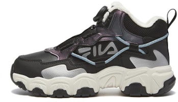 (Preschool) FILA Fluid Boots 'White Black' K15B343903FBG (Preschool) FILA Fluid Boots 'White Black' K15B343903FBG
