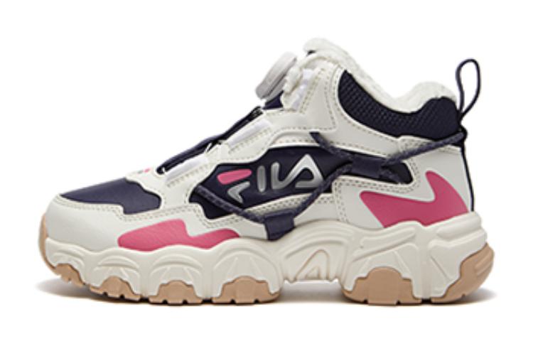 (Preschool) FILA Fluid Boots 'White Blue Pink' K15G343903FSP