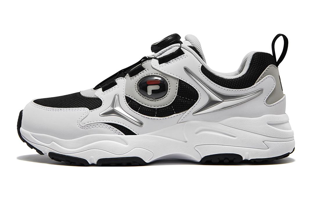 (Youth) FILA FUSION ANCERUS PLUS Sneakers 'White Black Silver' K15B341108FBS