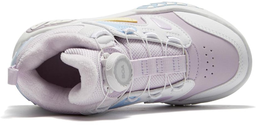 (Preschool) FILA FUSION Desperado Vintage Basketbal Shoes 'White Lilac' K14G341203FWL Shop (Preschool) FILA FUSION Desperado Vintage Basketbal Shoes 'White Lilac' K14G341203FWL
