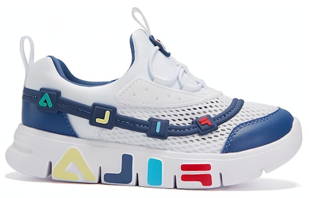 (PS) FILA GGUMI Sepatu Ringan 'Putih Navy' K14B322424RWB Order (PS) FILA GGUMI Sepatu Ringan 'Putih Navy' K14B322424RWB