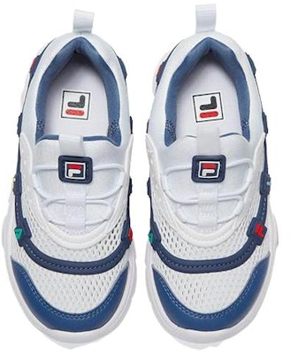 (PS) FILA GGUMI Sepatu Ringan 'Putih Navy' K14B322424RWB Lookbook (PS) FILA GGUMI Sepatu Ringan 'Putih Navy' K14B322424RWB