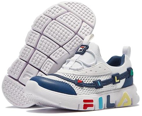 (PS) FILA GGUMI Sepatu Ringan 'Putih Navy' K14B322424RWB Shop (PS) FILA GGUMI Sepatu Ringan 'Putih Navy' K14B322424RWB