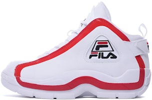 (Preschool) FILA Grant Hill 2 Mid 'White Red' 3BM00624-114 (Preschool) FILA Grant Hill 2 Mid 'White Red' 3BM00624-114