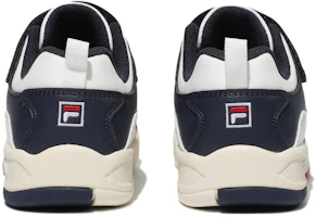 Purchase 中童 FILA 斐樂 Heritage 舒適百搭 防滑輕便 低幫 兒童板鞋 白黑 韓版