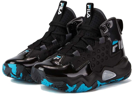 (Preschool) FILA High-Top 'Black Blue' K15B312202FBD Order (Preschool) FILA High-Top 'Black Blue' K15B312202FBD