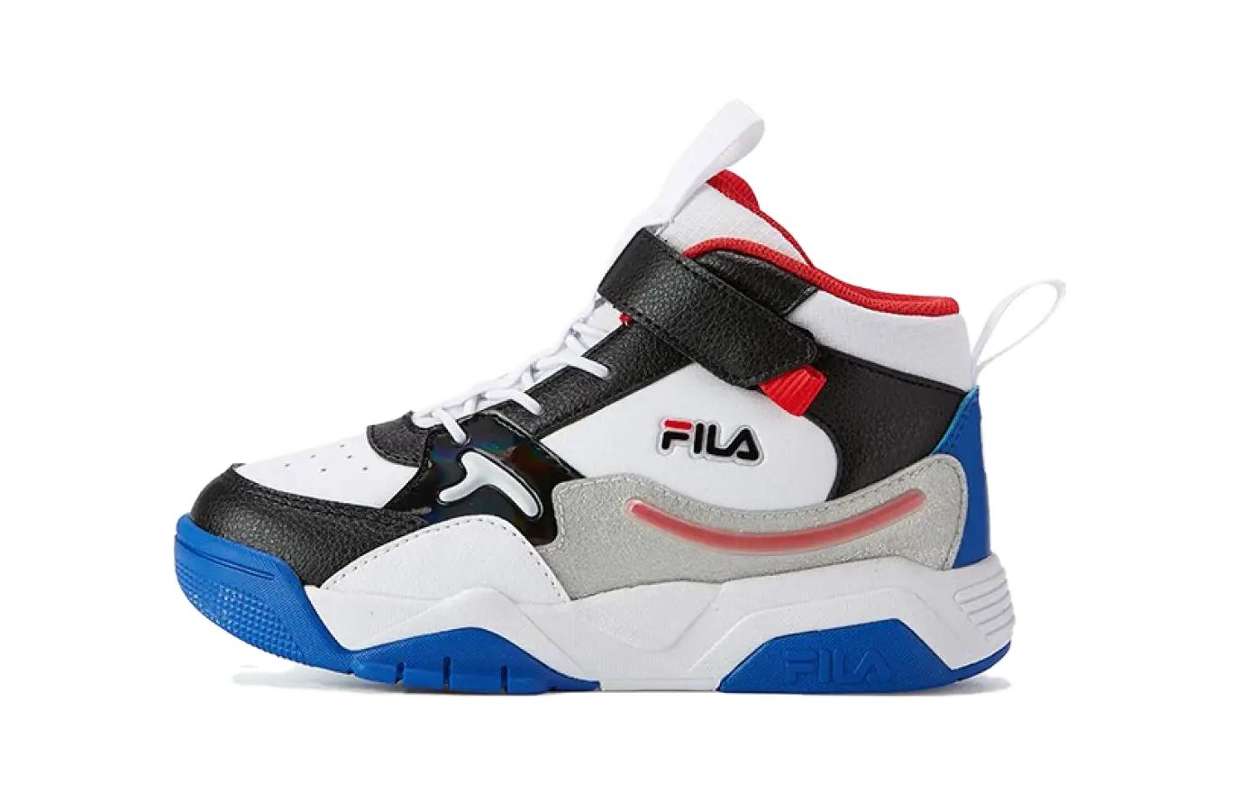 (Preschool) FILA High-Top 'Black Red' K14B241301FBF