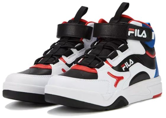 (Preschool) FILA High-Top 'Navy-Red' K15B241304FMF Lookbook (Preschool) FILA High-Top 'Navy-Red' K15B241304FMF