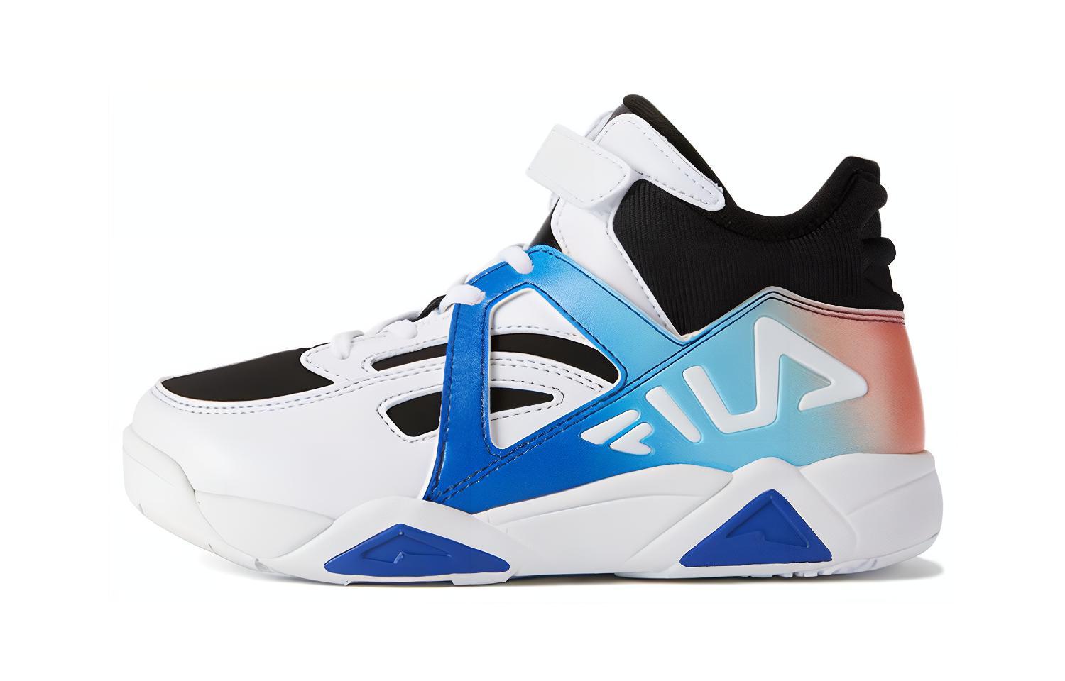 (Preschool) FILA High-Top Basketball Sneakers 'Black White' K54B141261PBW