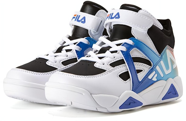 (Preschool) FILA High-Top Basketball Sneakers 'Black White' K54B141261PBW Lookbook (Preschool) FILA High-Top Basketball Sneakers 'Black White' K54B141261PBW