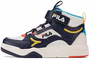 (Preschool) FILA High-Top Sneakers 'Dark Grey Milk White' K15B241304FMG (Preschool) FILA High-Top Sneakers 'Dark Grey Milk White' K15B241304FMG