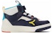 (PS) FILA Sneakers Tinggi 'Kelabu Gelap Putih Susu' K15B241304FMG