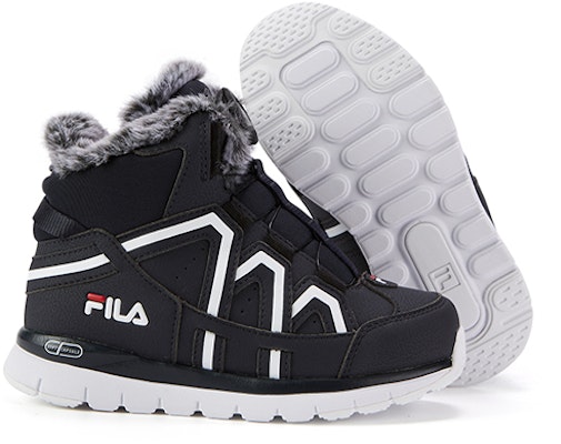 (Preschool) FILA High-Top Snow Boots 'Black White' K54G142296FWN Shop (Preschool) FILA High-Top Snow Boots 'Black White' K54G142296FWN