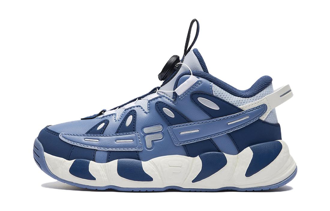 (Preschool) FILA Horn Basketball Shoes 'Blue White' K15B411201FOS