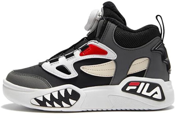 (Preschool) FILA Lifestyle High-Top Basketball Shoes 'Grey Black' K14B341203FBW Buy (Preschool) FILA Lifestyle High-Top Basketball Shoes 'Grey Black' K14B341203FBW