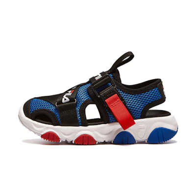 (PS) FILA Lifestyle Sandals 'Black Blue Red'