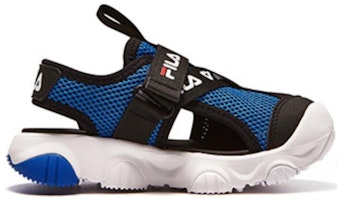 中童 FILA斐乐 耐磨回彈兒童涼鞋 黑藍 Order 中童 FILA斐乐 耐磨回彈兒童涼鞋 黑藍