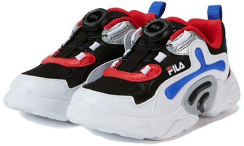 中童 FILA斐樂 舒適百搭 耐磨 兒童跑步鞋 黑白色 Lookbook 中童 FILA斐樂 舒適百搭 耐磨 兒童跑步鞋 黑白色