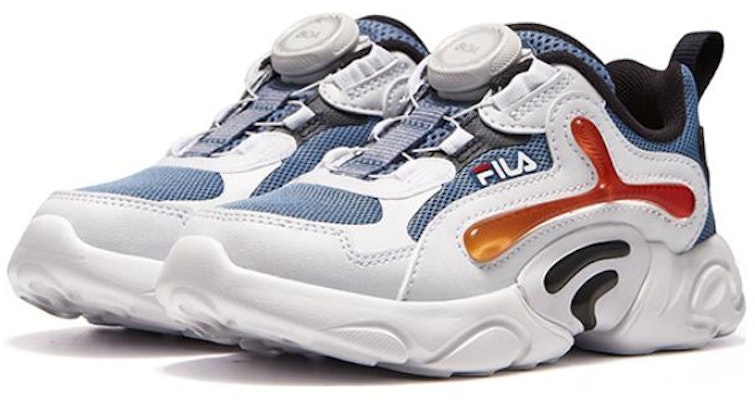 (Preschool) FILA Lifestyle Sport Sneakers 'White Blue Red' K14B221107ABU Order (Preschool) FILA Lifestyle Sport Sneakers 'White Blue Red' K14B221107ABU