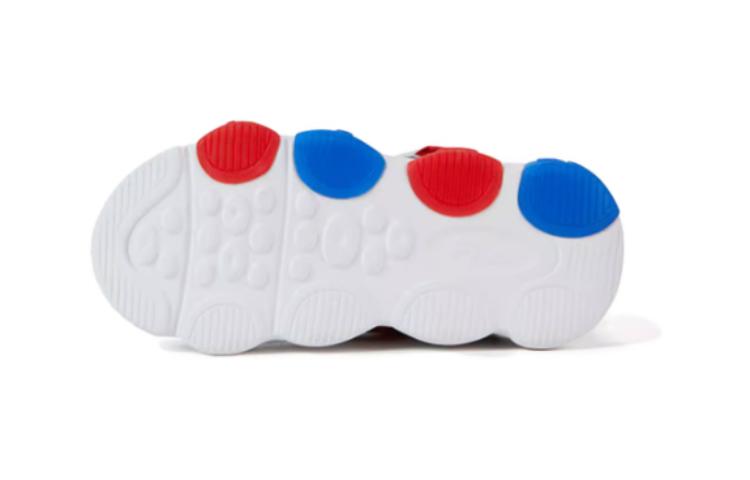 Shop (Preschool) FILA Light-Up Low-Top Running Shoes 'Black Red' K14B311601FBR