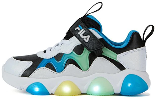 (Preschool) FILA Light Up Low 'White Black' K14B311601FBW Buy (Preschool) FILA Light Up Low 'White Black' K14B311601FBW