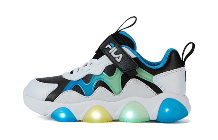 (Preschool) FILA Light Up Low 'White Black' K14B311601FBW