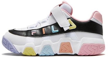 (Preschool) FILA Low-Top Basketball Shoes 'White Multi' K64B331204PWB (Preschool) FILA Low-Top Basketball Shoes 'White Multi' K64B331204PWB