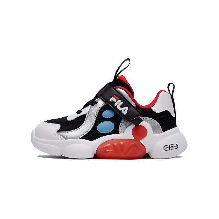 (Preschool) FILA Low 'Black White Light-Up' K13B431601FBW