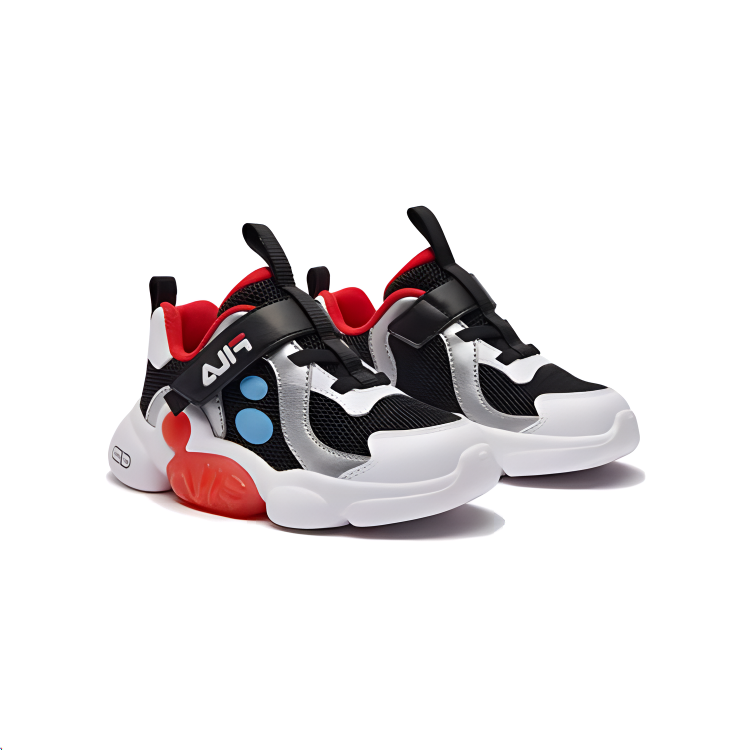 Shop (Preschool) FILA Low 'Black White Light-Up' K13B431601FBW