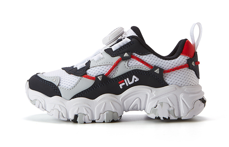 (Preschool) FILA Low 'Cat Claw White Black' K14B131116FWN